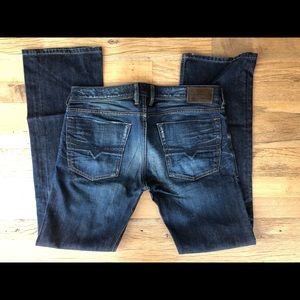 Diesel Men’s 33 x 34 ZATINY Wash 008Y3 regular-bootcut